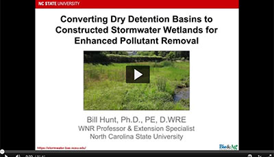 stormwater pond retrofit presentation